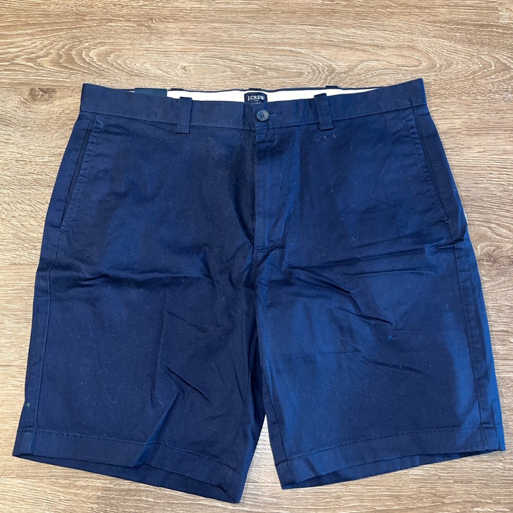 💛 bundle for $15-  NEW J. Crew Dark Blue Men's Flat Front Shorts